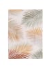 Pergamon Teppich Faro Tropical Blätter in beige