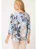 Olsen Sweatshirt Henny Jersey in marine mehrfarbig