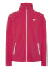 Polo Sylt Fleece-Jacke im Two-Tone-Look in Pink