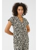 Kaffe Ärmellose Bluse BPanika Casual fit in Turtledove/Black Paint Print