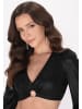 faina Damen Top in Schwarz