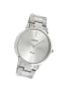 Oozoo Analog-Armbanduhr Oozoo Timepieces silber groß (ca. 42mm)