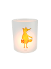 Mr. & Mrs. Panda Glas Windlicht Fuchs Laterne ohne Spruch in Transparent