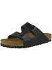 Birkenstock Sandale Arizona Naturleder normal in schwarz