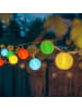 näve LED Lichterkette "PAPIERBALLON" in bunt - (L)225 cm x (B)15 cm x (H)15 cm