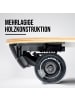 Apollo Mini-Longboard " Barrel Board " in Weird - holz/schwarz