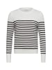 s.Oliver Pullover in weiß schwarz - 0001