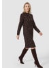 Olsen Jerseykleid in Coffee Bean