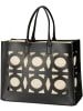 COCCINELLE Handtasche Monogram Slice 1802 in Noir