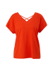 s.Oliver T-Shirt ärmellos in Orange