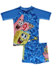 SpongeBob Spongebob Schwammkopf Schwimmset UV-Schutz 30 Badeanzug Zweiteiler in blau