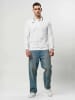 Kappa Poloshirt KMLogo in white-blue marine