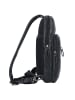 Piquadro Rhino Umhängetasche Leder 20 cm in black