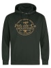 Petrol Industries Hoodie mit Grafikprint in großen Größen ridgeview in Grün