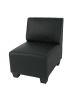 MCW Modular 4-Sitzer Sofa Moncalieri, Schwarz