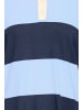 ICHI Strickpullover langarm IHBOSTON Loose fit in BLUE COMB POLO