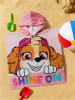 Paw Patrol Paw Patrol Badeponcho Handtuch Badetuch mit Kapuze 50 x 100 cm in rosa