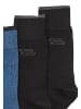 Camel Active 6 Paar Basic Socken aus biologischer Baumwolle – Schwarz, Grau und Blau in Mehrfarbig