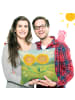 Mr. & Mrs. Panda Kopfkissen Blume Sonnenblume Design ohne Spruch in Weiß