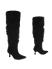 Ital-Design High Heel in Schwarz und Grau