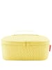 Reisenthel thermo coolerbag M - Brotzeitbox 28 cm (twist powder blue) in mesh lemon