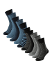 Schiesser Socken Bluebird in Blau / grau
