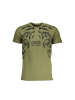 cavalli CLASS Grün Baumwolle Herren T-Shirt