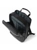 Jost Aarhus Daypack Leder 42 cm Laptopfach in schwarz