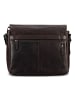 Jost London Messenger Leder 34 cm Laptopfach brown