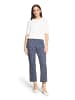 Betty Barclay Casual-Hose Slim Fit in Dunkelblau/Weiß