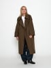 minus Coat in SLATE BROWN