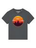 wat? Apparel T-Shirt Sunset forest in Grau