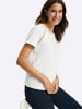 WITT WEIDEN Rundhals-Shirt in ecru