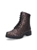 remonte Schnürboot in Leo Metallic