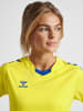 Hummel T-Shirt Hmlcore Damen in BLAZING YELLOW/TRUE BLUE