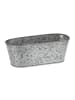 relaxdays Zinkwanne 6er Set in Silber