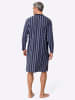 Sieh an! Nachthemd in marine-gestreift