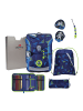DerDieDas ErgoFlex Easy LED Schulranzen-Set 5-teilig in Moon Mission