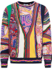 Carlo Colucci Strickpullover Deluggi in Navy