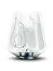 Mr. & Mrs. Panda Gravur Windlicht Avocado Party Zeit ohne Spruch in Transparent