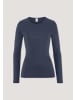 Hessnatur Longsleeve in mitternachtsblau