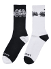 Mister Tee Socken in black/white