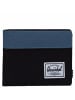 Herschel Roy - Geldbörse 6cc 11.5 cm RFID (forest night/black) in black/copen blue