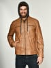 Mustang Lederjacke Foster in cognac