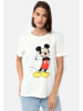 Recovered T-Shirt Mickey Mouse Phone in Beige