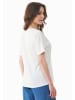 Organication T-Shirt "WOR17222" in Cremeweiß
