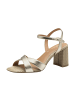 Tamaris Sandalen mit Absatz Gold
