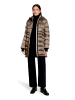 Gil Bret Winterjacke mit abnehmbarer Kapuze in Dark Earth