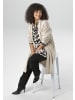 Aniston PLUS Strickjacke in beige meliert