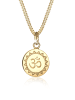 Elli Halskette 925 Sterling Silber Om in Gold